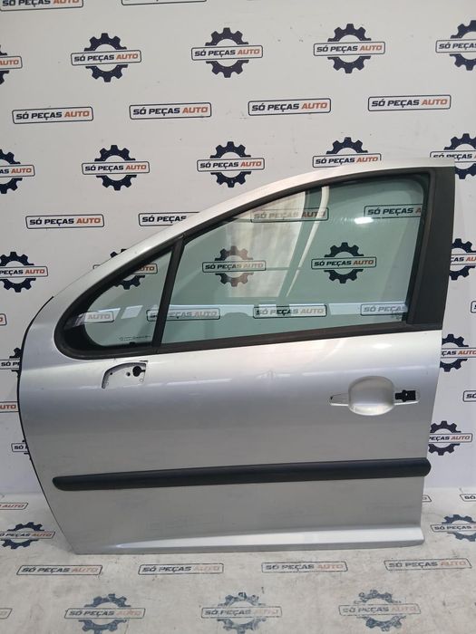 PORTA FRENTE ESQUERDA CINZA PEUGEOT 207 1.6HDI  ANO: 2008