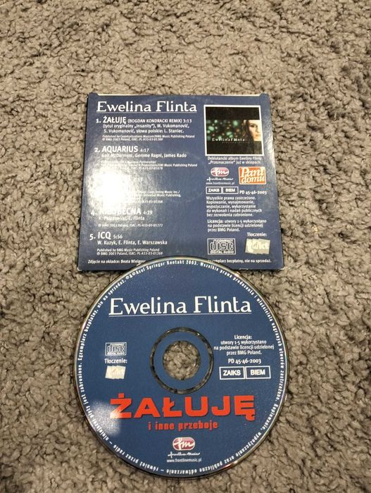 Ewelina Flinta - Żałuję i inne przeboje CD