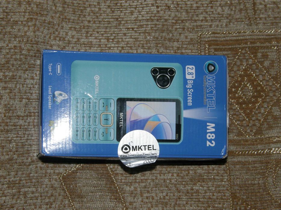 Новый кнопочный телефон MKTEL M82
