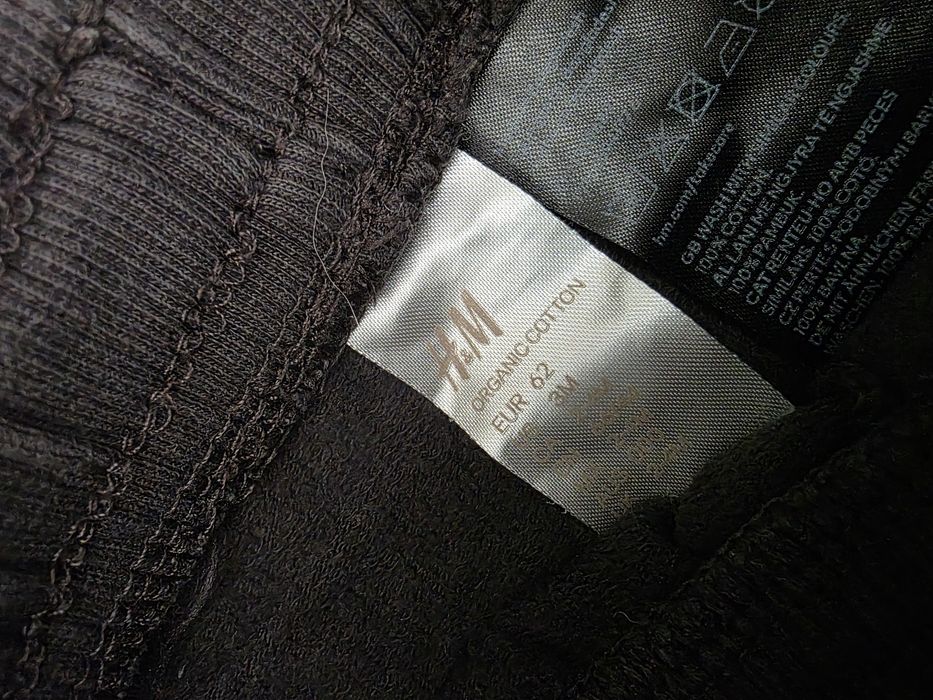 Spodnie dresowe niemowlęce 62r z H&M