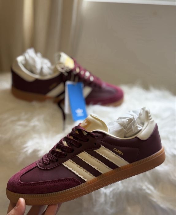 Tenis Adidas samba bordeaux