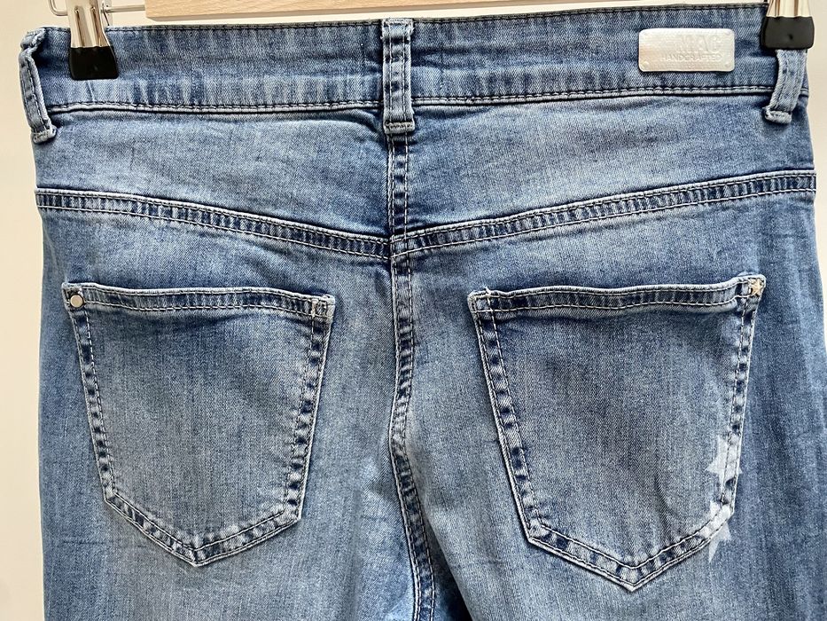 Jeansy straight MAC Angela Starlight 36/30