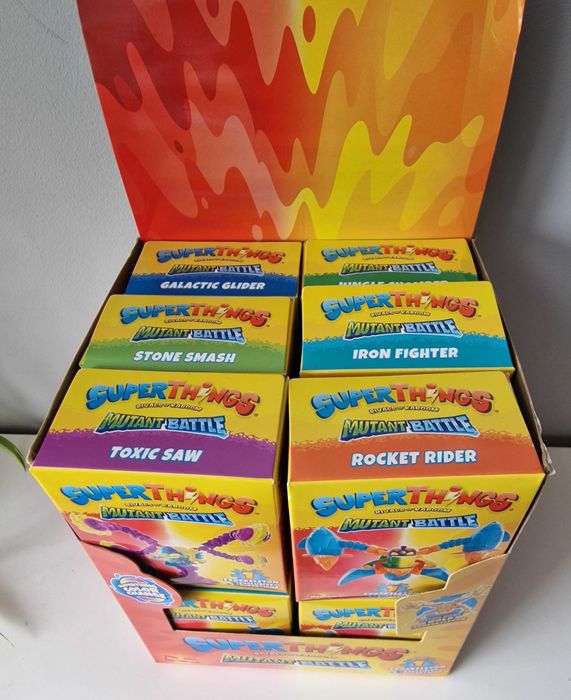 BOX Saszetka 25szt Super Things Zings seria 12 MUTANT BATTLE