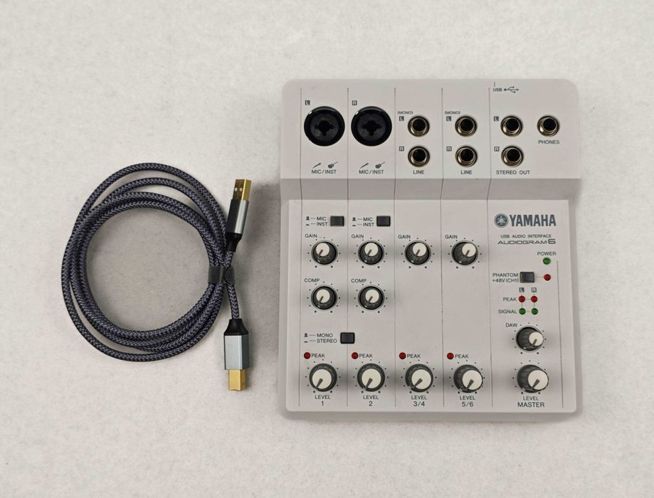 Аудіоінтерфейс Yamaha Audiogram 6 звукова карта