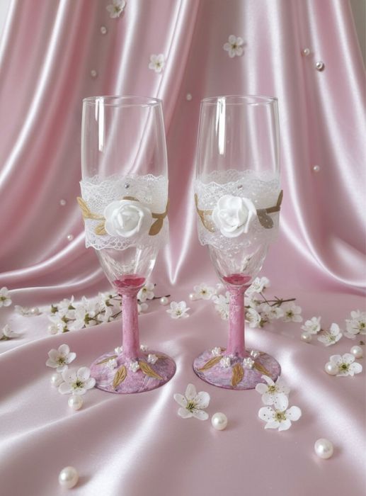 2 taças de casamento