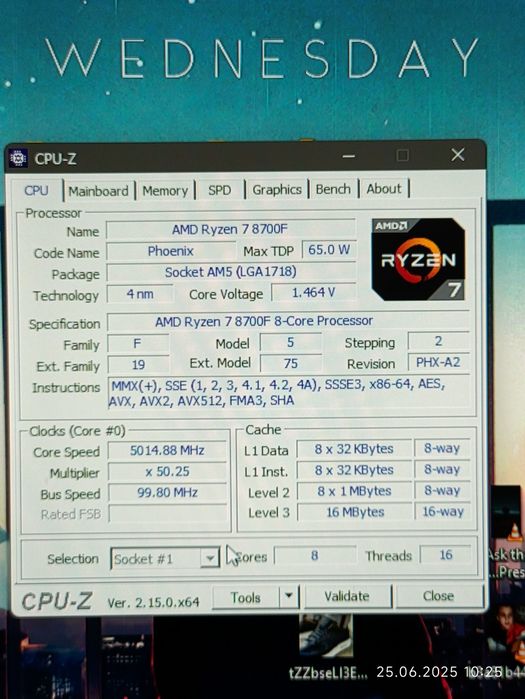Продам ПК prime B650m-A 2 Ryzen 7 8700f rx5700xt 16x2DDR5 32Gb M21tb