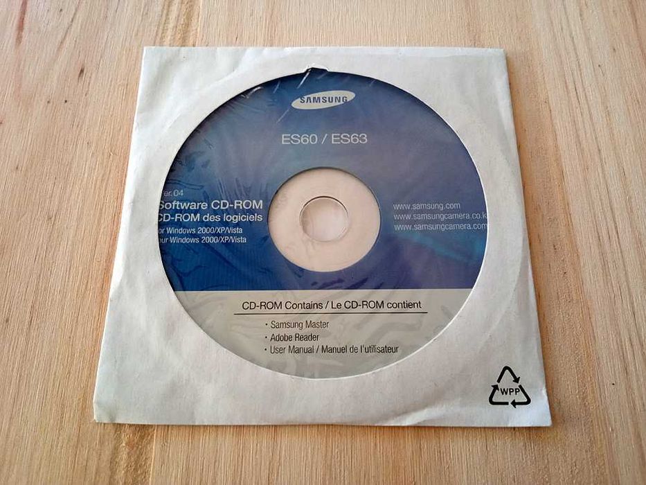 CR-ROM Máquina Fotográfica - Samsung ES60/ES63