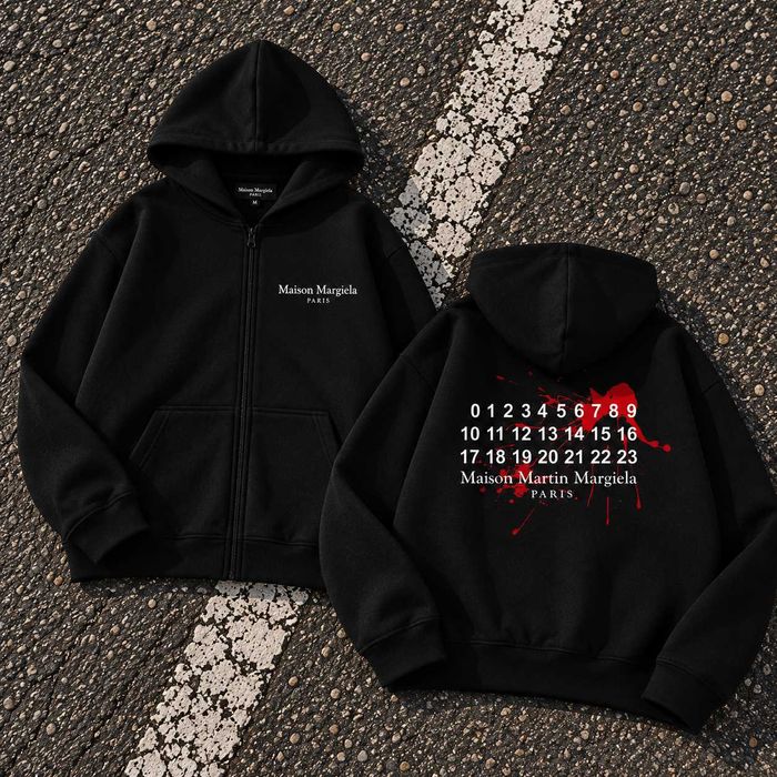 ‼️SALE‼️ Зіп-худі Maison Margiela, зипка Maison Margiela, кофта маржела