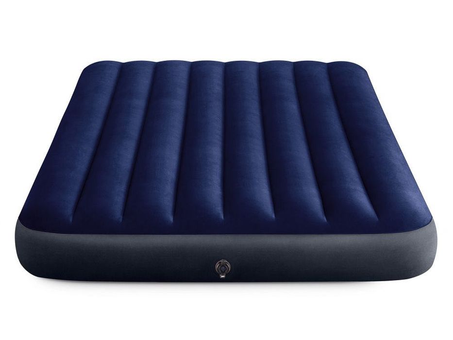 Materac dmuchany dwuosobowy Intex 191x137cm welurowy Dura-Beam Full 64758