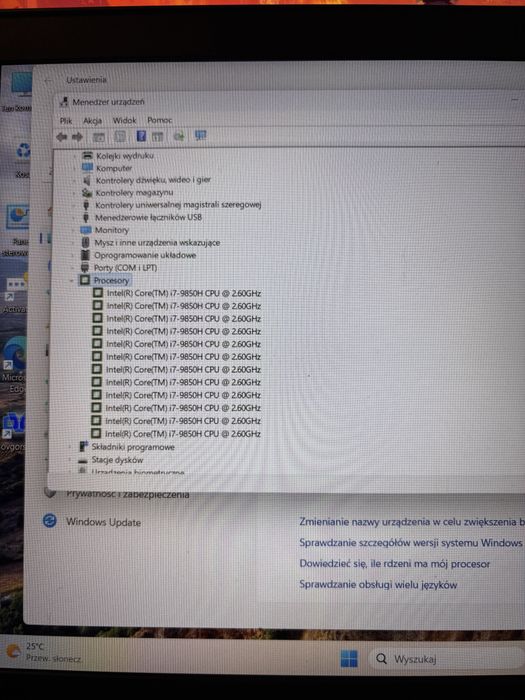 Laptop dell precision 7540 i7 9850h 16gb ram 256gb ssd