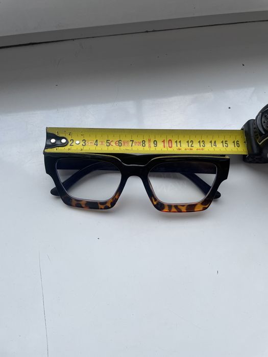 Okulary zerówki panterka