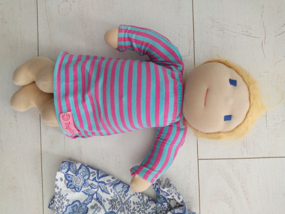Lalka waldorfska montessori handmade