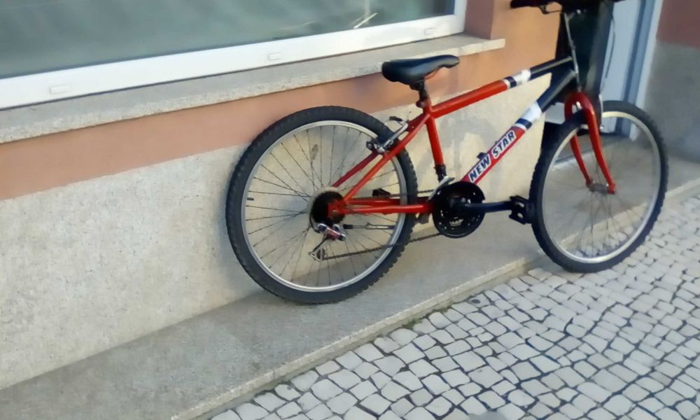 bicicleta usada roda 24