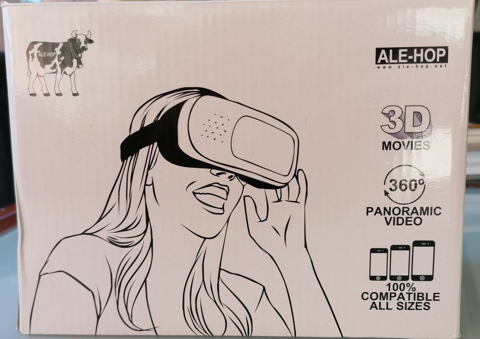 Óculos de Realidade Virtual ALE-HOP