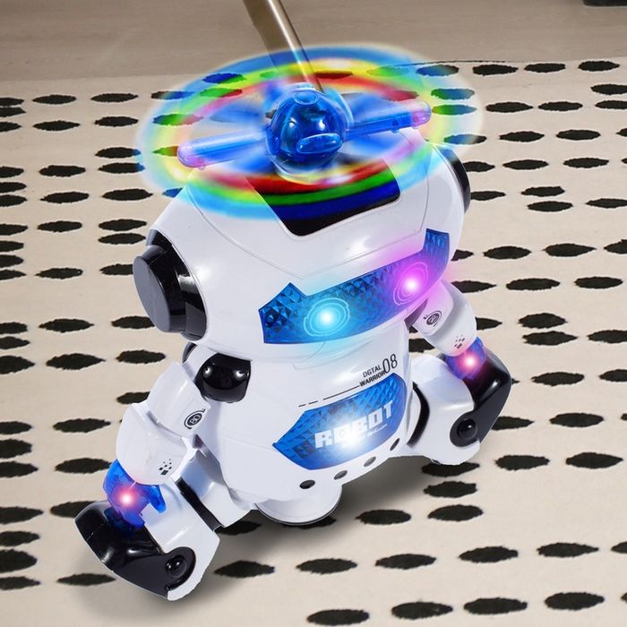 Robot Interaktywny Tańczący Na Baterię Dla Dzieci Android Obrót 360 St