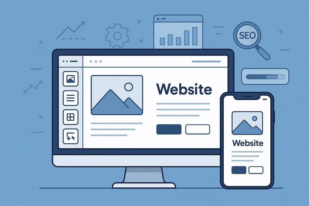 Serviço de criação de sites costumizados