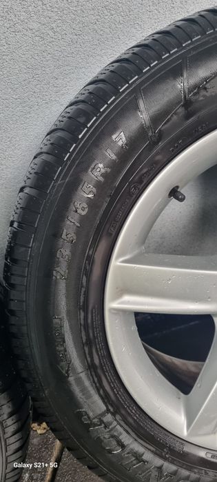 Jantes Audi pneu Dunlop 17