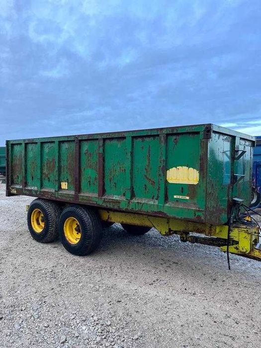 Przyczepa tandem, wywrotka, skorupowa, Zarejestrowana