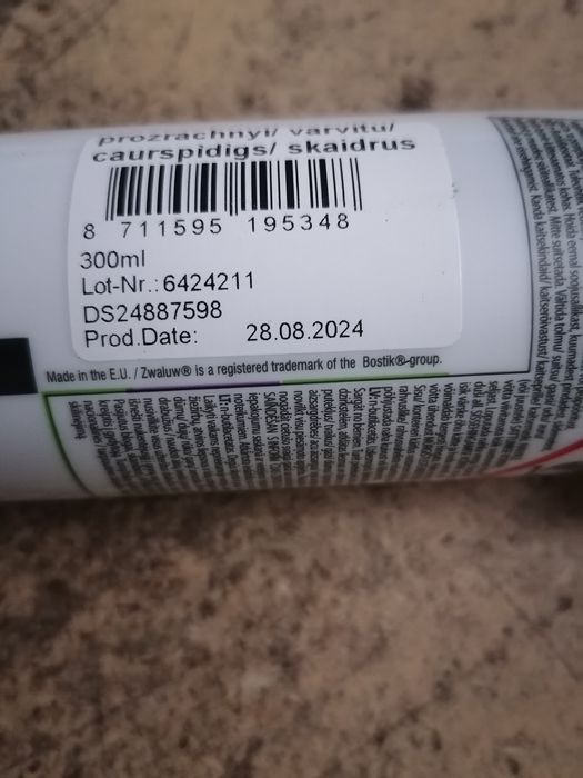 Герметик покрівельний каучуковий прозорий універсальний(для даху, сант