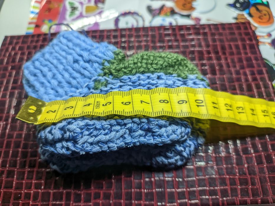 Детские вязаные носки