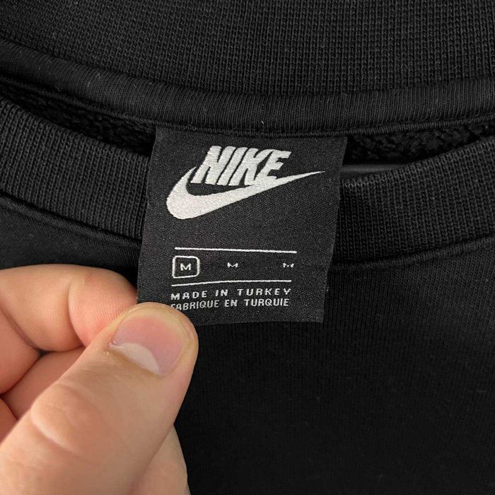 ‼️Знижка на -50%‼️(M) Nike свитшот черная кофта биг лого
