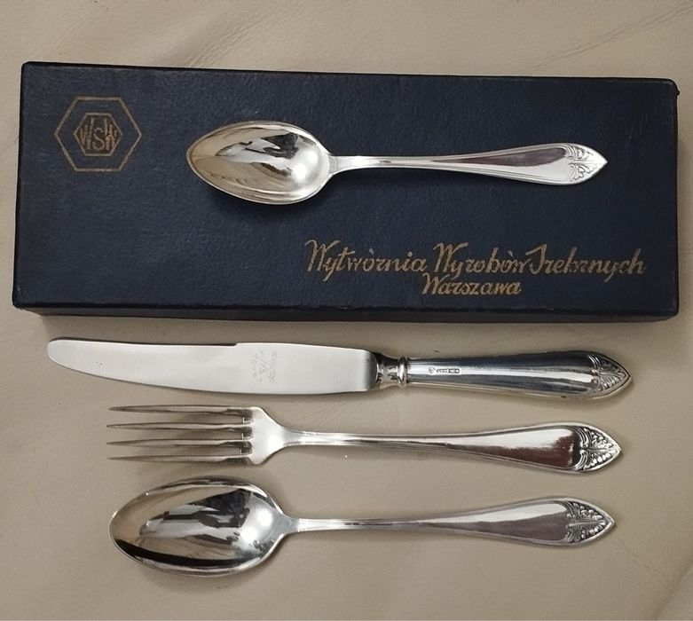 Komplet posrebrzany dla singla Hefra / Fraget Z/18