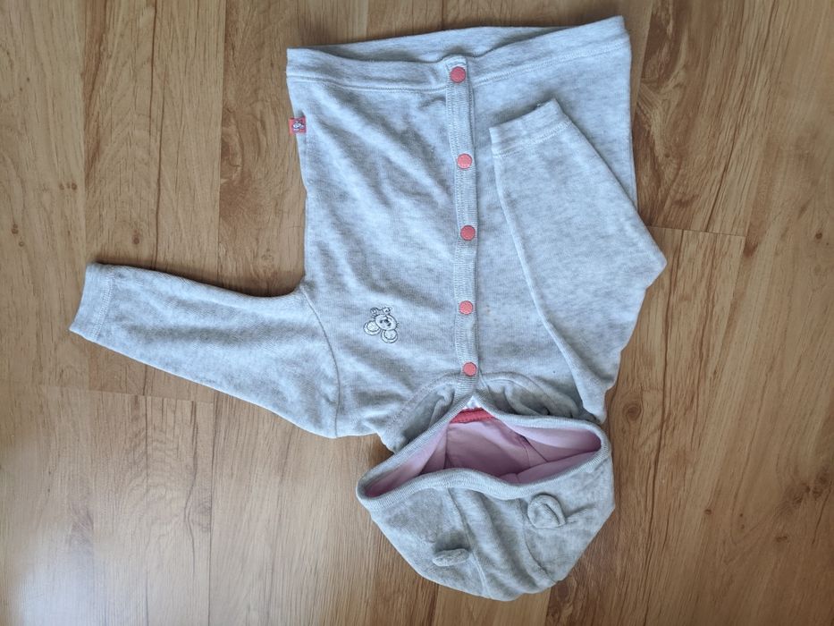 Bluza dresowa dziewczęca rozmiar 68/74