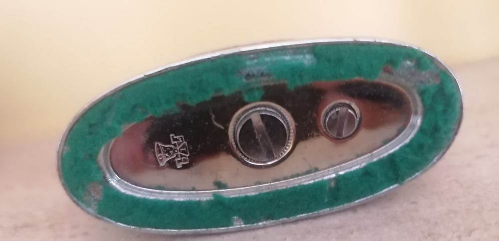 Conjunto secretária antigo termómetro
