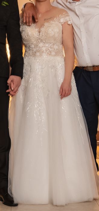 Sprzedam suknię ślubną rozmiar 40/42