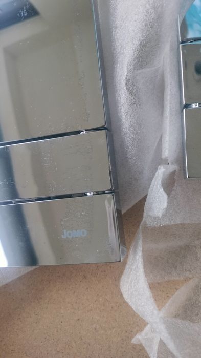 spłuczka do toalety JOMO Exclusive 2.0 chrom połysk nowa!! 2szt.
