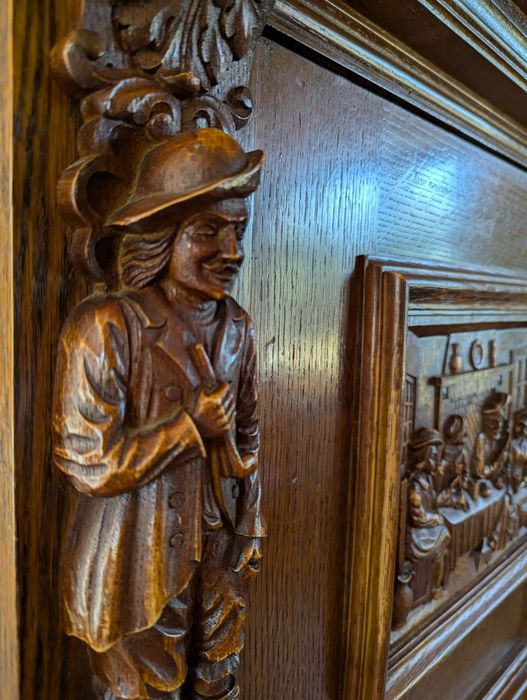 Kredens komoda antyk z Holandii