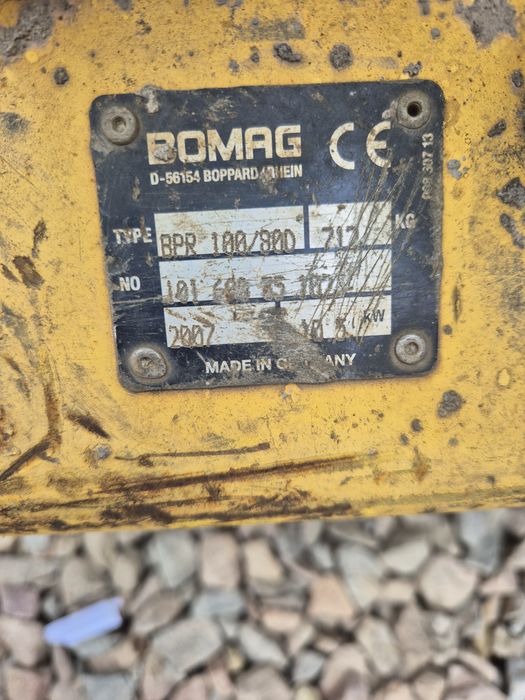 Zagęszczarka Bomag 700kg