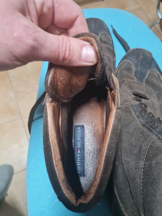 Botas Tommy Hilfiger em Pelr- Tamanho 44