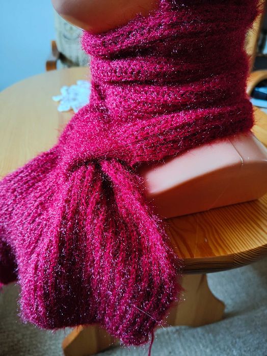 Czapka z szalem NOWA