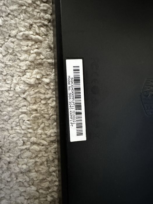 Teclado COOLER Master RGB Novo