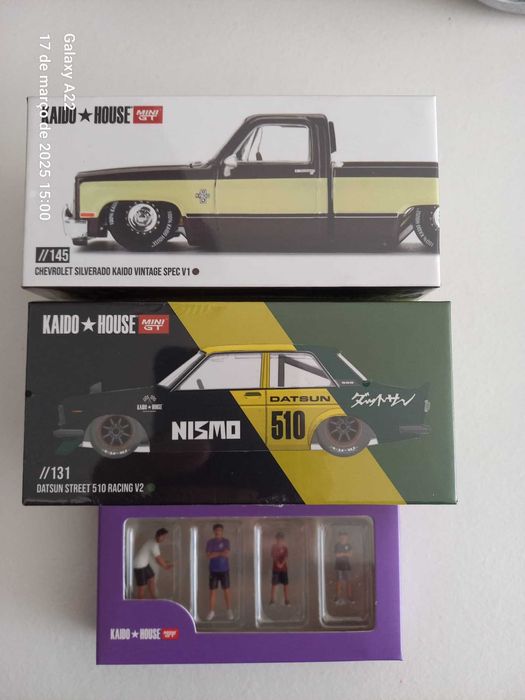 Mini GT 1/64 Miniaturas Colecionáveis Diecast - Varios Modelos