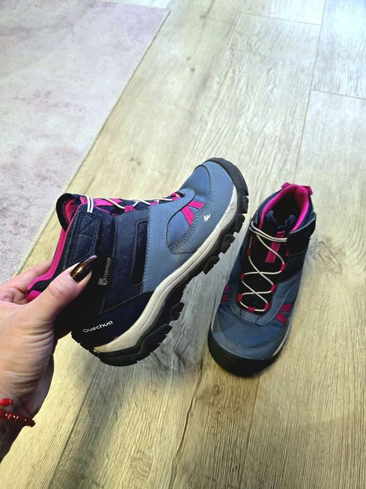 Buty jesienne dla dziewczynki Quechua, rozm. 33