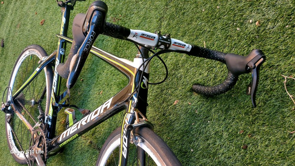 Mérida Reacto Team Carbono (SRAM Force) - Tam. M/L t55