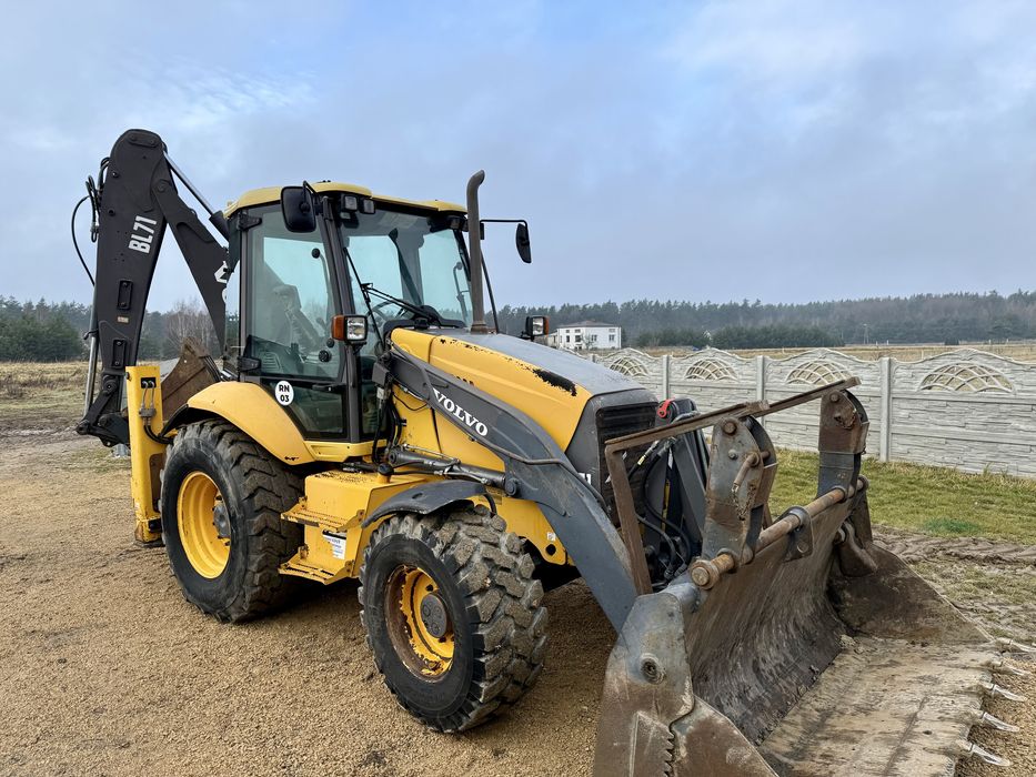 Volvo bl71 yoistick koparko ładowarka