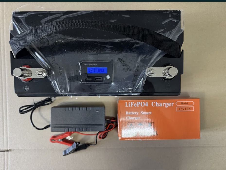 12v180Ah акамулятор LifePo4 до дбж та інвертора Без передоплат!