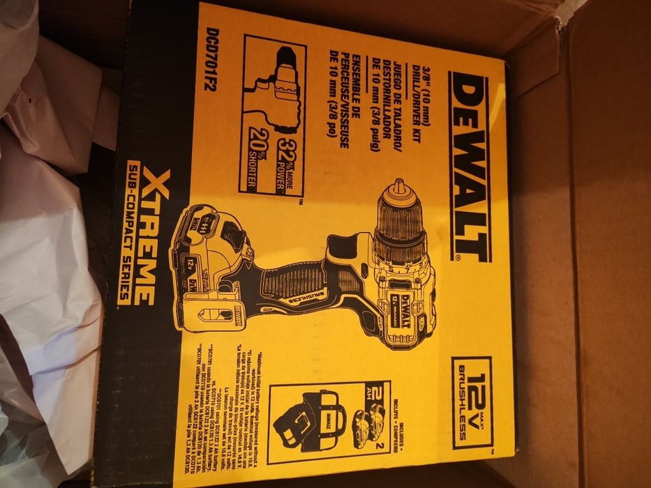 DCD 701 f2 12v із США (Mexico 2024)