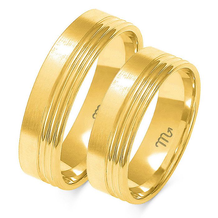 Nataliebizu Złote Obrączki Ślubne