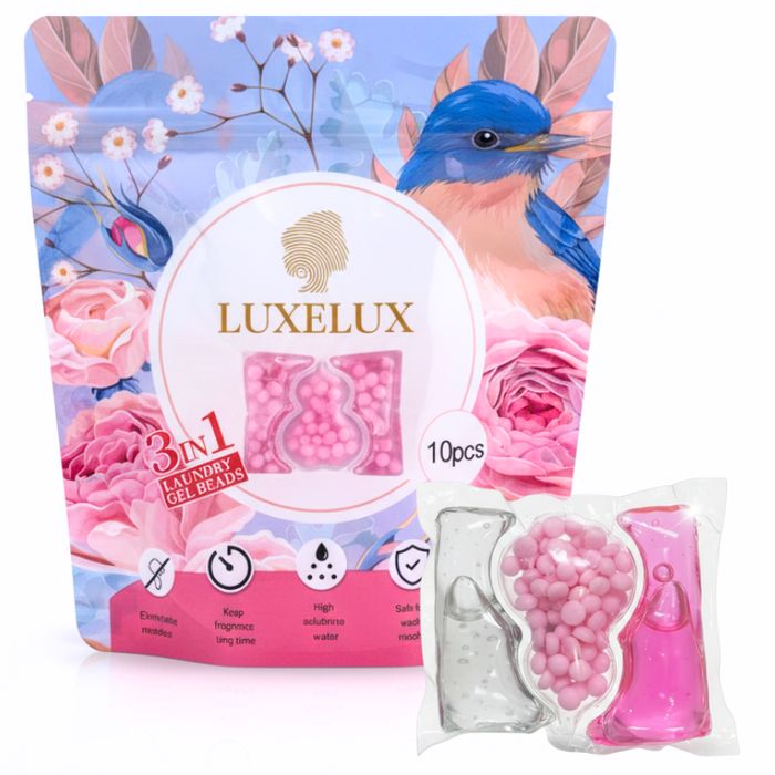 Kapsułki do Prania 3 w 1 Skuteczne Czyszczenie 10  szt. LUXELUX