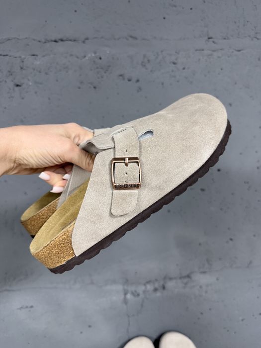 Шльопанці клоги жіночі чоловічі  Birkenstock boston біркеншток, клоги, сабо