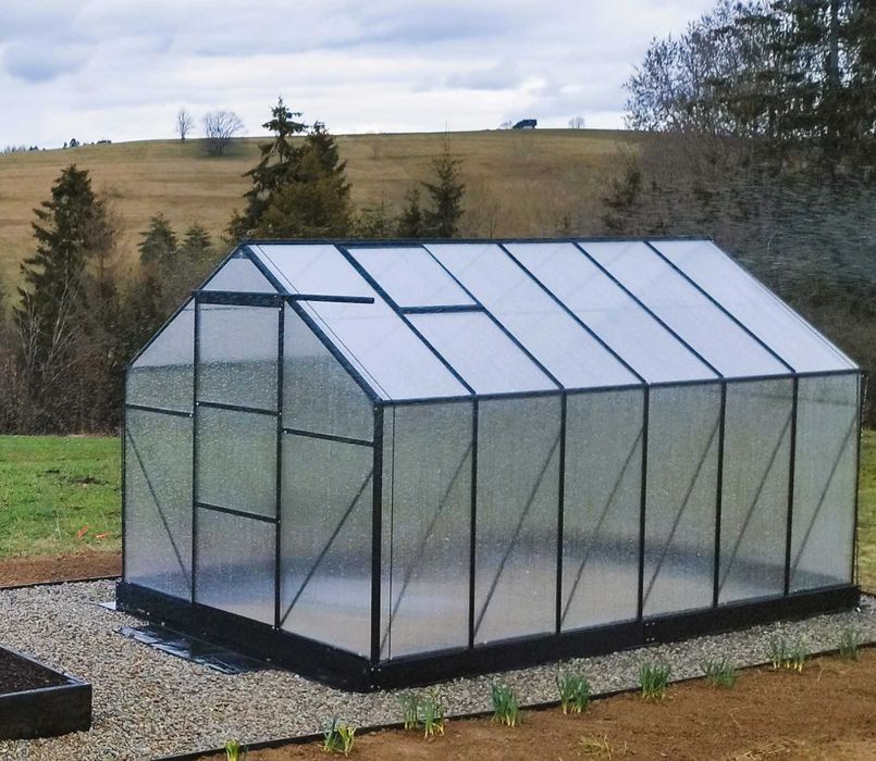 PROMOCJA Szklarnia ogrodowa 5,89 M2 aluminiowa darmowa dostawa