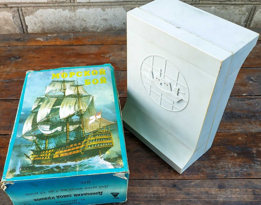 "МОРСКОЙ БОЙ" - детская настольная игра.