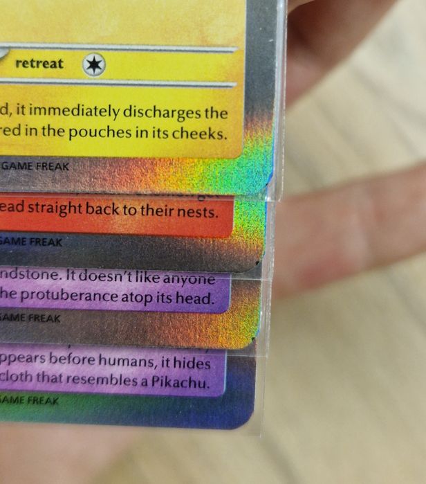 pokemon miscut misalignment trick or trade error 4 karty holo