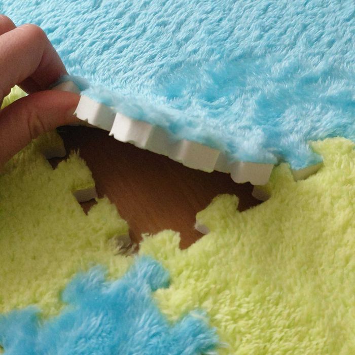 Puzzle dywanowe (II gat)  mata na zimną podłogę, do pom. gospod 31×31