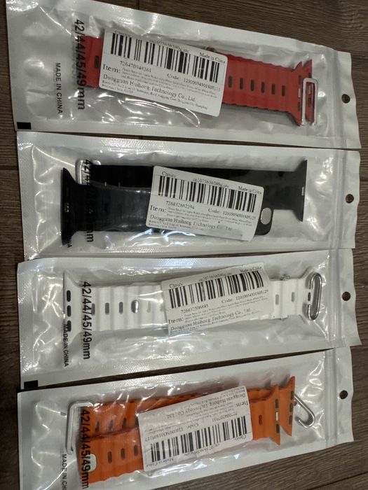 Ремінці силіконові 42/44/45/49