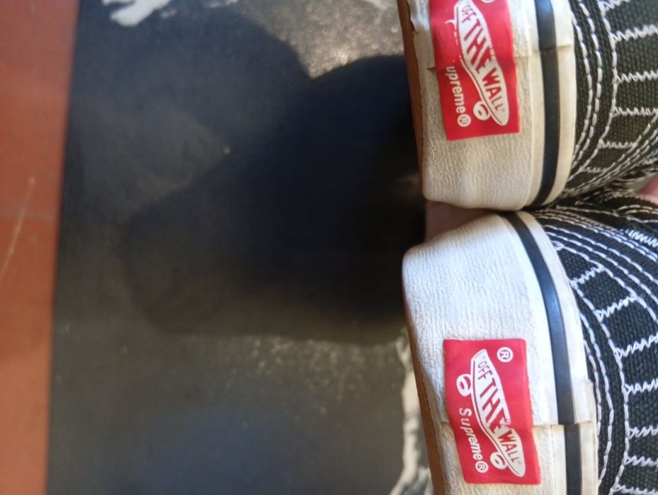 Кеди Vans Era x Supreme Spiral